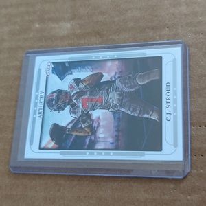 2023 Sage Artistry Silver C.J. Stroud Rookie Texans ROY?